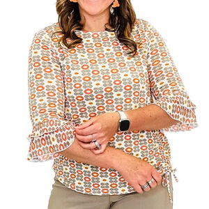 339. NWT WOMENS MULTIPLES 2X DETAIL TOP